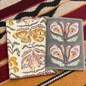 Artistic Butterfly Patterned Notebooks